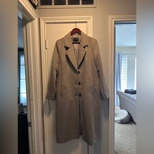 Women's Taupe Winter Coat